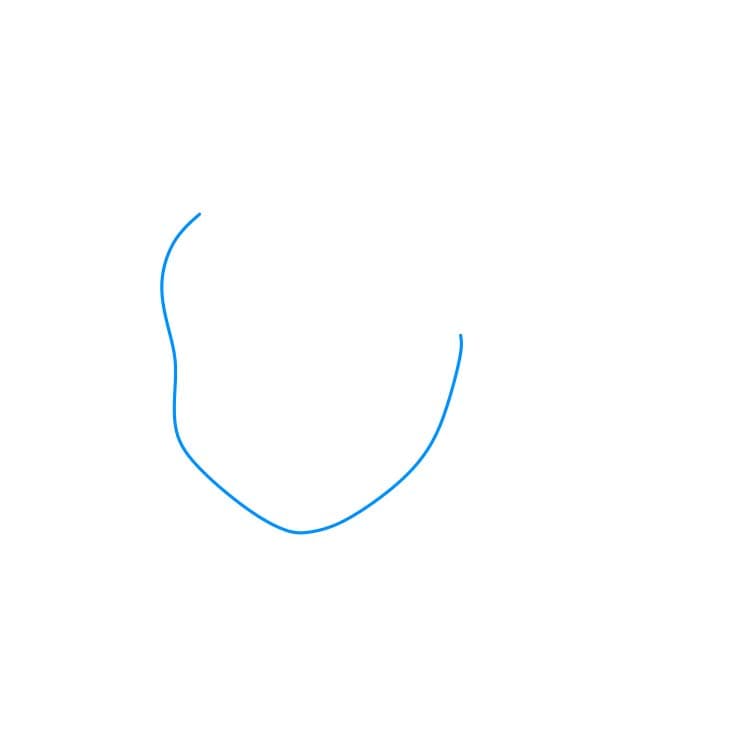 Hướng dẫn vẽ dễ dàng : cậu bé Mowgli - Bước 1