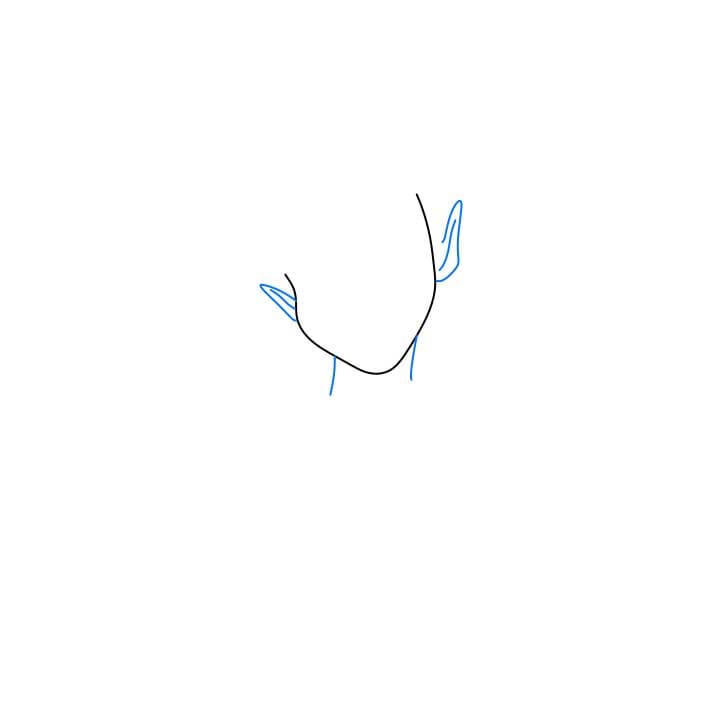 Hướng dẫn vẽ dễ dàng :  nhân vật Peter Pan - Bước 2