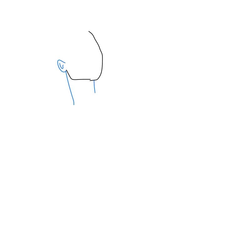 Hướng dẫn vẽ dễ dàng : nhân vật Pocahontas - Bước 2