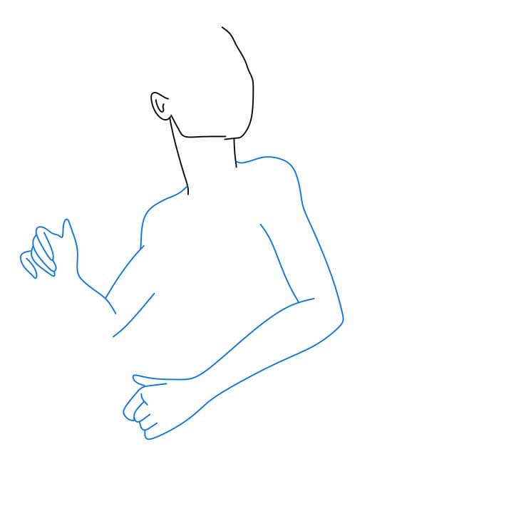 Hướng dẫn vẽ dễ dàng : nhân vật Pocahontas - Bước 3