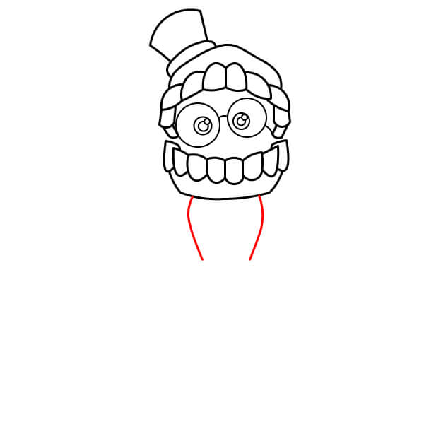 Học vẽ nhân vật Caine một cách thú vị dành cho trẻ em - Cổ