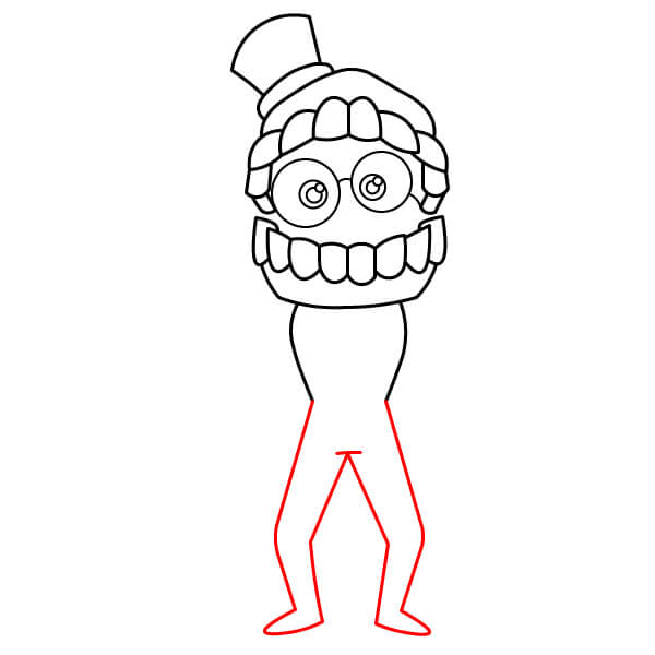 Học vẽ nhân vật Caine một cách thú vị dành cho trẻ em - Chân và Bàn chân