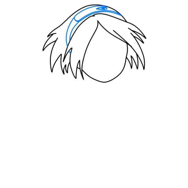 Hướng dẫn vẽ Sakura - Bước 3