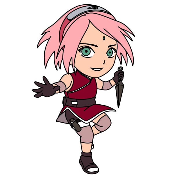 Hướng dẫn vẽ Sakura