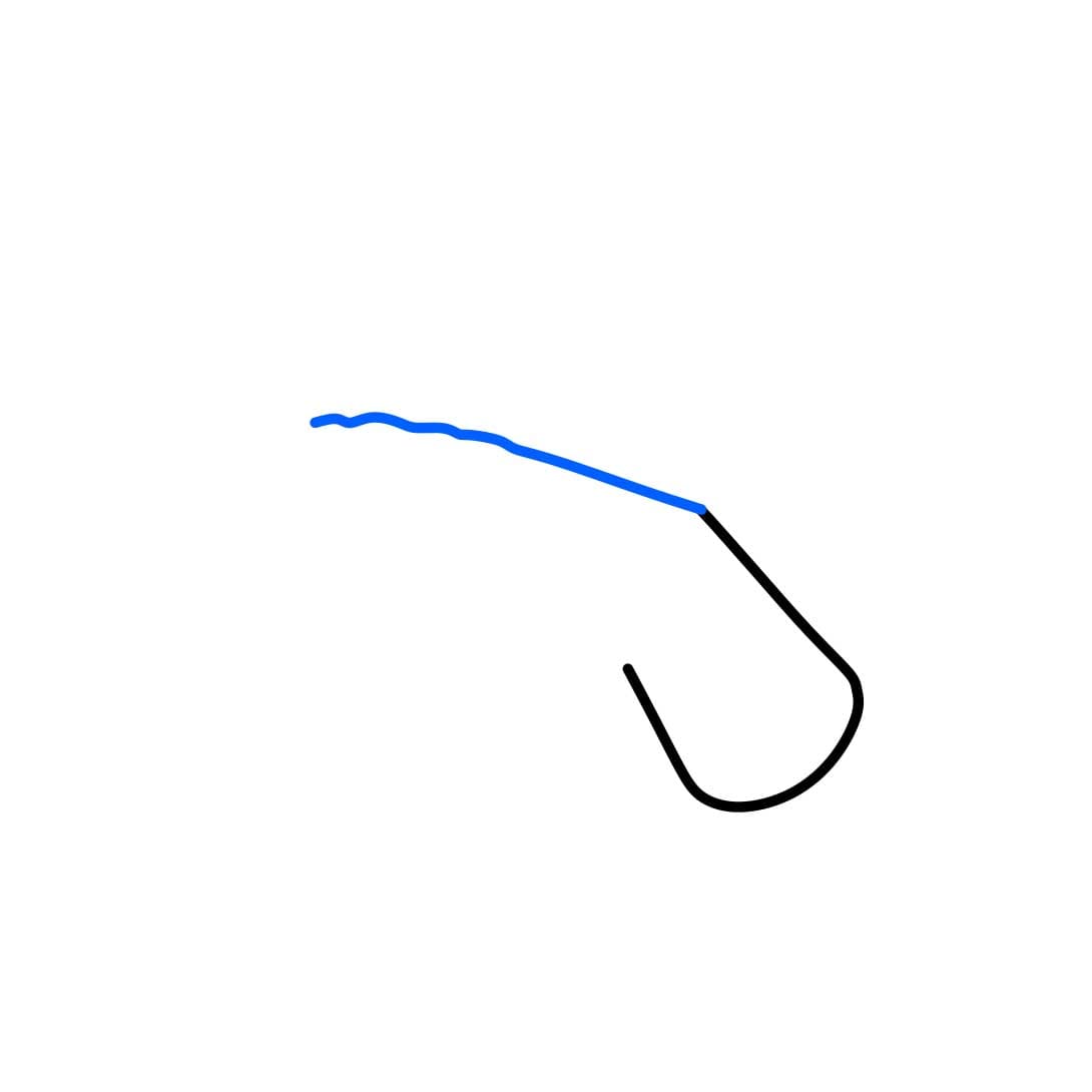 Hướng dẫn vẽ dễ dàng : Bàn tay - Bước 2