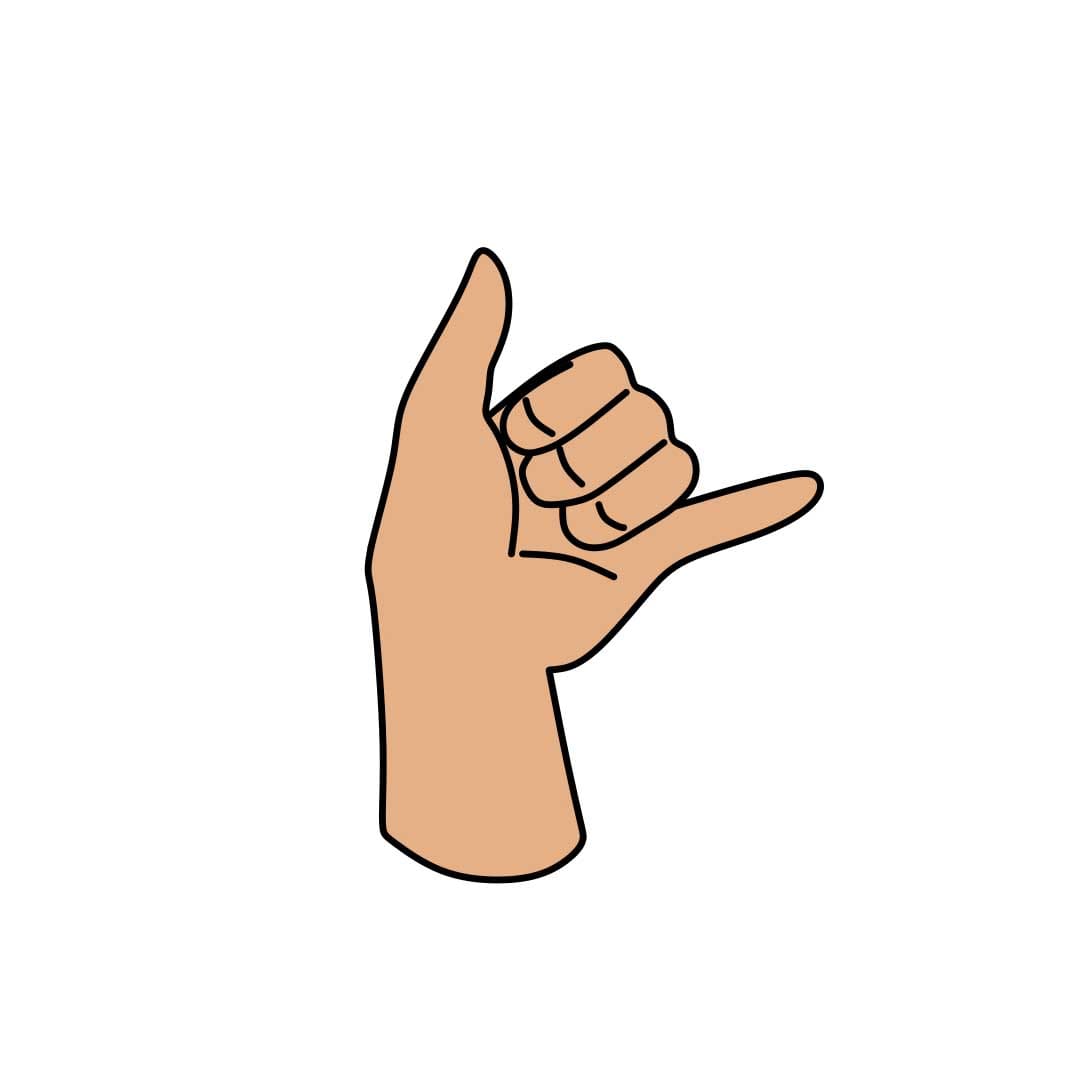 Hướng dẫn cách vẽ bàn tay đơn giản cho bé - Bước 4