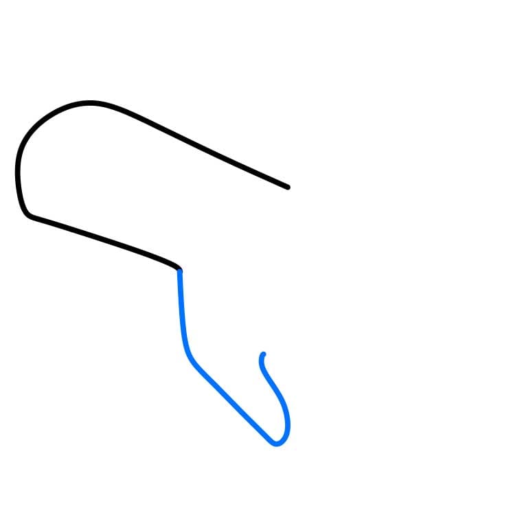 Hướng dẫn cách vẽ bàn tay chi tiết từng bước - Bước 2