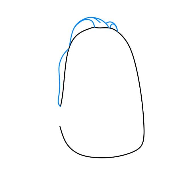 Hướng dẫn vẽ ảnh chế ( Meme) đơn giản cho bé - Bước 2