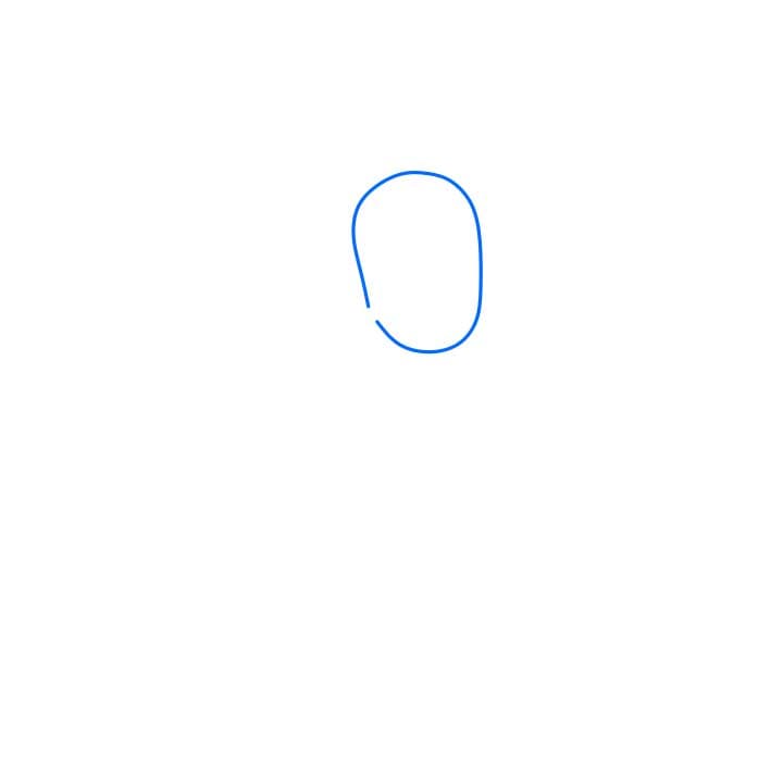 Hướng dẫn vẽ ảnh chế ( Meme) đang chống tay - Bước 1