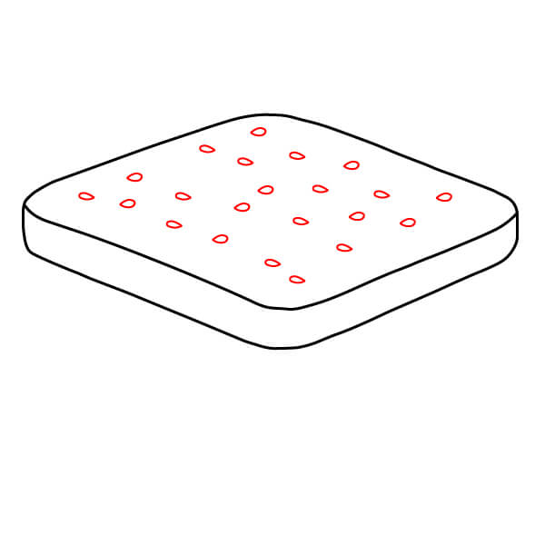 Hướng dẫn cách vẽ một chiếc bánh sandwich ngon từng bước một - Bước 2