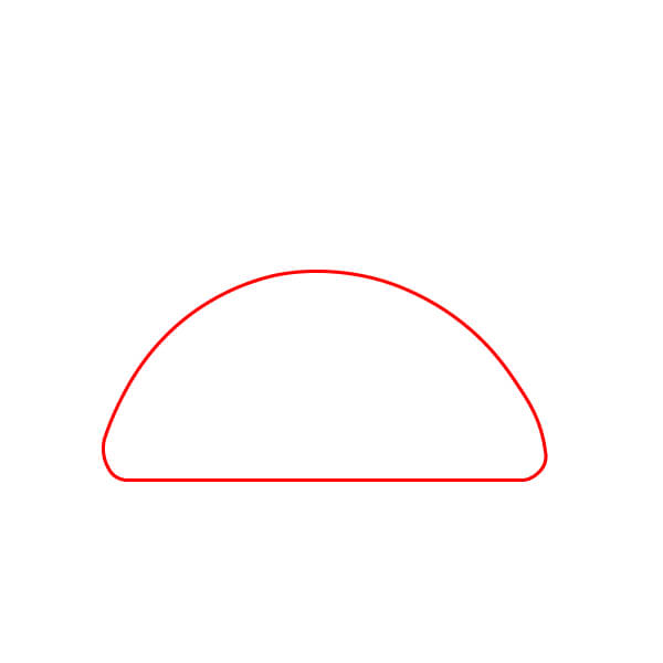 Bài học vẽ tranh hoạt hình về món taco dành cho các họa sĩ nhí - Bước 1