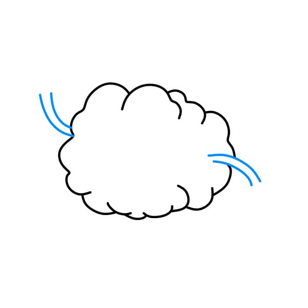 Hướng dẫn vẽ một Bộ Não đơn giản và đẹp cho bé - Bước 2