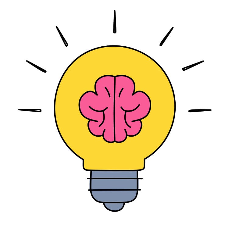 Hướng dẫn cách vẽ bóng đèn đẹp và đơn giản cho bé - Bước 6