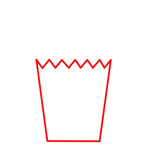 Bỏng ngô nổ tung! Một bài học vẽ thú vị - Bước 1