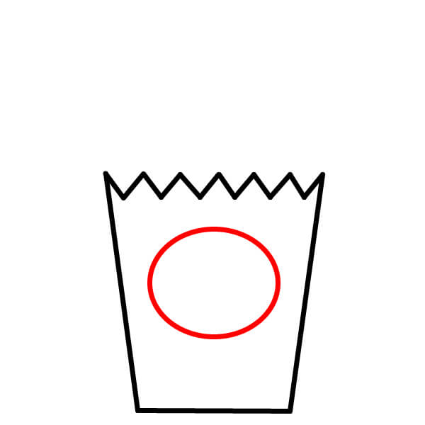 Bỏng ngô nổ tung! Một bài học vẽ thú vị - Bước 2