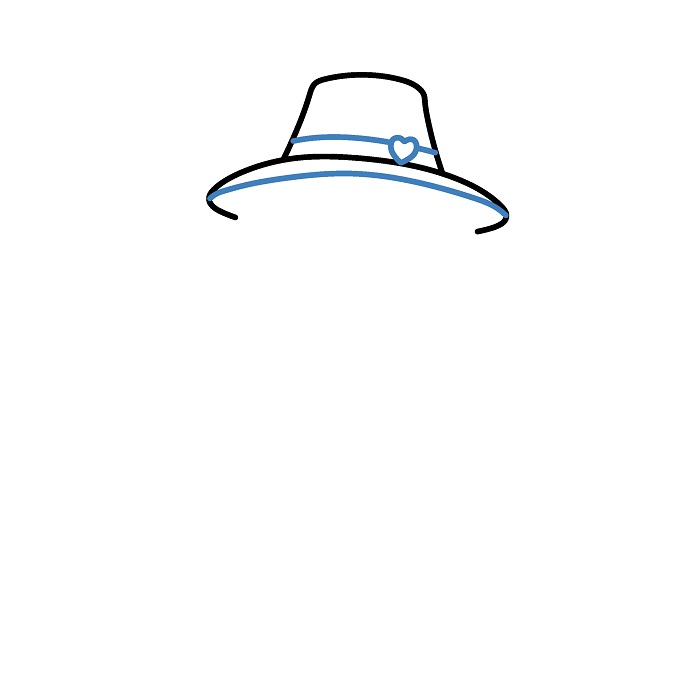 Hướng dẫn vẽ Bù Nhìn đáng yêu. - Bước 2