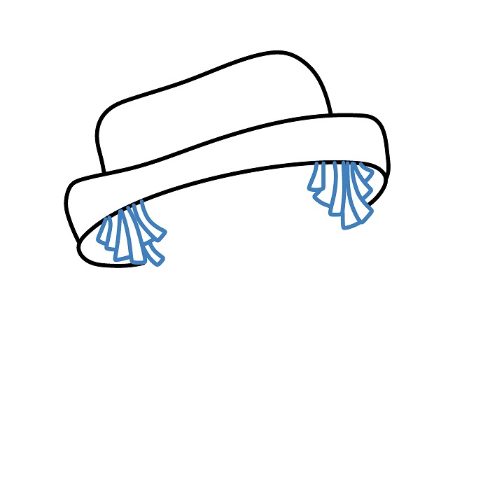 Hướng dẫn vẽ búp bê Bù Nhìn ngộ nghĩnh. - Bước 2