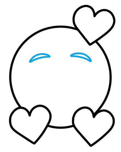 Hướng dẫn vẽ Emoji đáng yêu - Bước 4