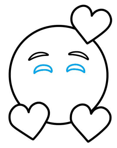 Hướng dẫn vẽ Emoji đáng yêu - Bước 5
