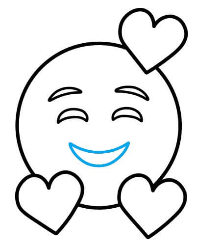 Hướng dẫn vẽ Emoji đáng yêu - Bước 6