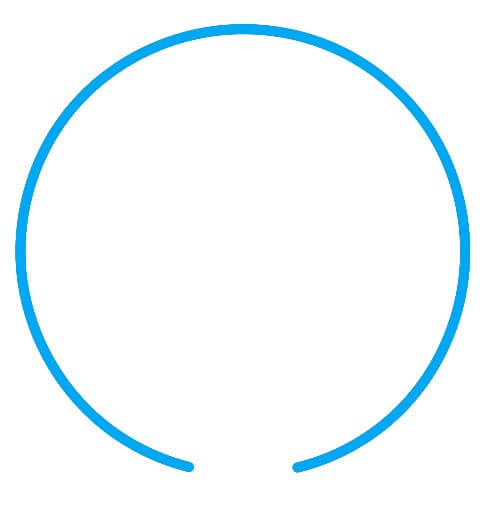 Hướng dẫn vẽ Emoji mặt cười trêu đùa - Bước 1