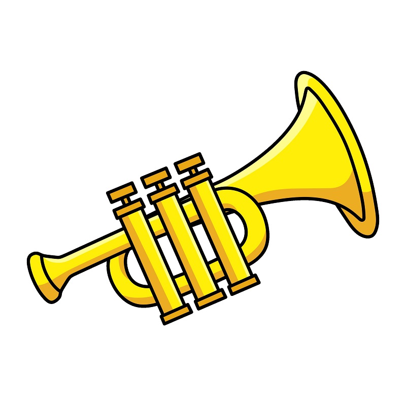 Hướng dẫn vẽ một cái kèn chi tiết và đẹp. - Bước 8