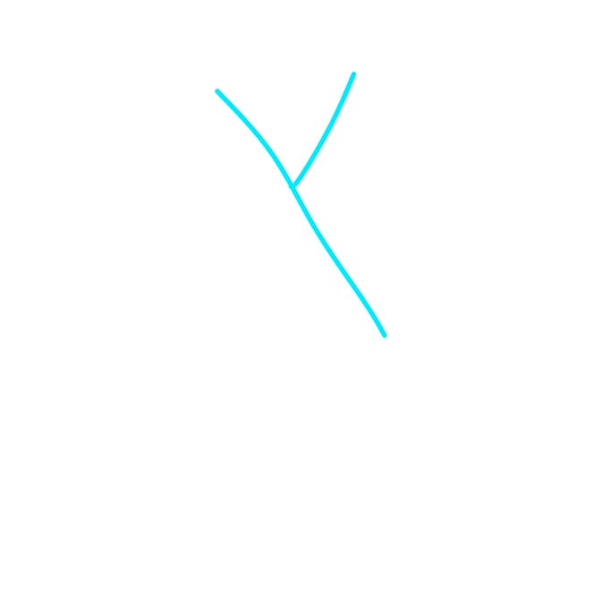 Hướng dẫn vẽ cái nắm tay đơn giản và đẹp cho bé - Bước 1