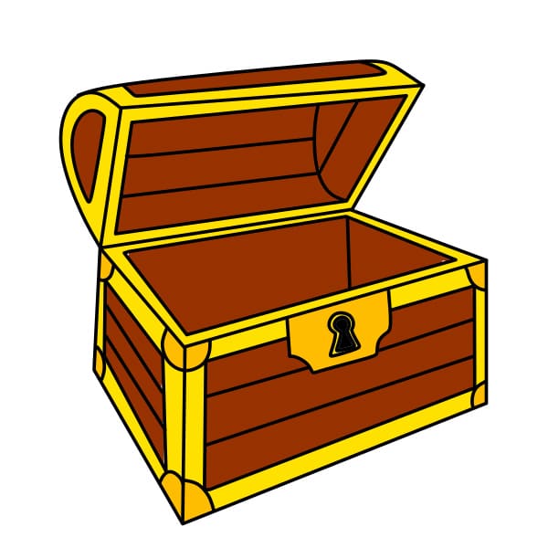 Hướng dẫn vẽ cái rương rỗng