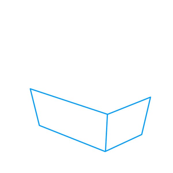 Hướng dẫn vẽ cái rương lộng lẫy - Bước 1