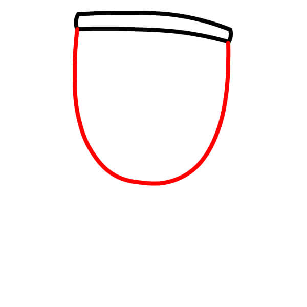 Hướng dẫn vẽ Chiếc Cúp đơn giản dành cho người mới bắt đầu - Bước 2