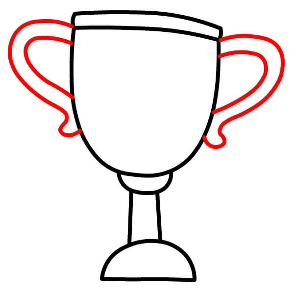 Hướng dẫn vẽ Chiếc Cúp đơn giản dành cho người mới bắt đầu - Bước 6