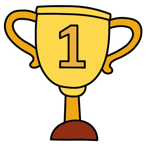 Hướng dẫn vẽ Chiếc Cúp đơn giản dành cho người mới bắt đầu