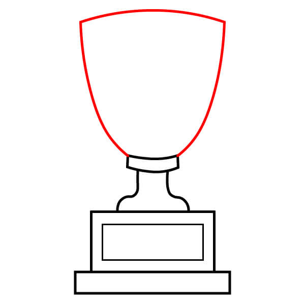 Hướng dẫn vẽ Chiếc Cúp từng bước dành cho các họa sĩ trẻ - Bước 6