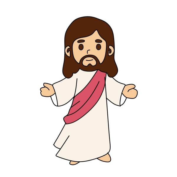 Hướng dẫn vẽ chúa jesus