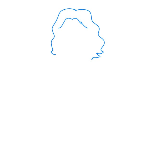 Hướng dẫn vẽ chúa Jesus - Bước 1