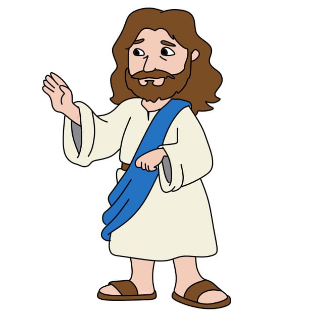 Hướng dẫn vẽ chúa Jesus