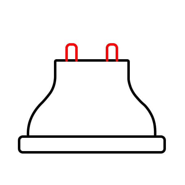 Hướng dẫn vẽ Điện Thoại Bàn đơn giản dành cho trẻ em - Vẽ Chân Đế