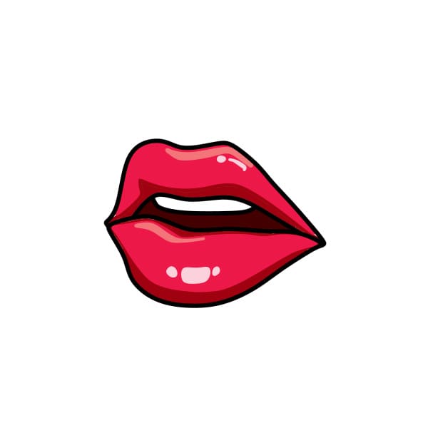 Cách vẽ đôi môi