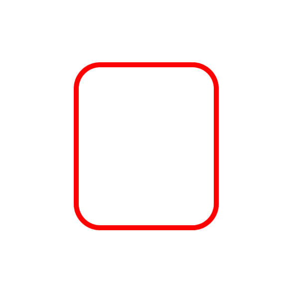 Hướng dẫn vẽ Đồng Hồ thông minh cho trẻ em - Bước 1