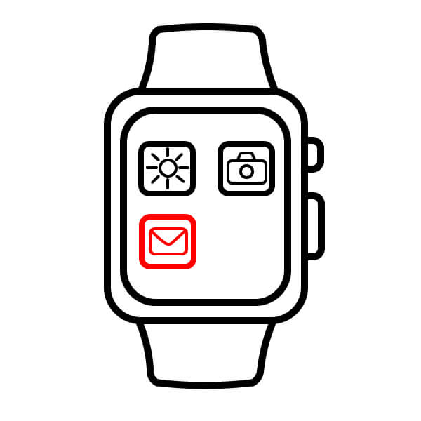 Hướng dẫn vẽ Đồng Hồ thông minh cho trẻ em - Bước 7