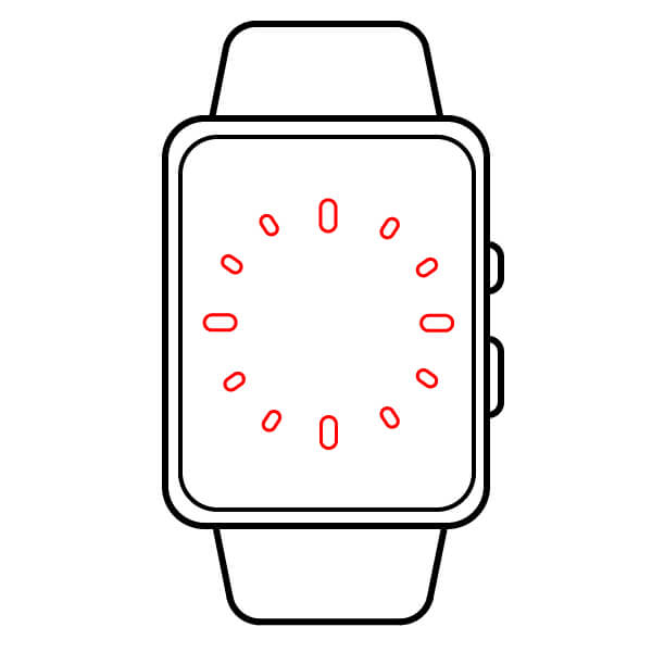 Hướng dẫn vẽ Đồng Hồ từng bước cho người mới bắt đầu - Bước 5