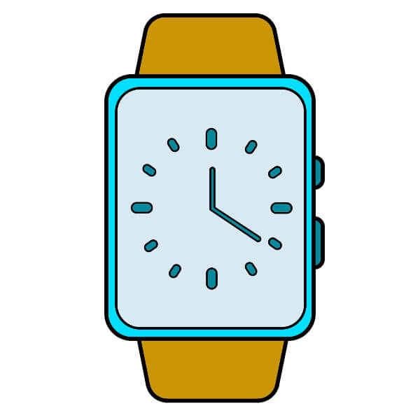 Hướng dẫn vẽ Đồng Hồ từng bước cho người mới bắt đầu - Bước 7