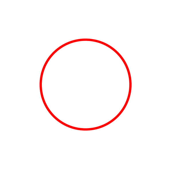 Hướng dẫn vẽ Đồng Hồ tròn cổ điển dễ dàng dành cho họa sĩ trẻ - Bước 1