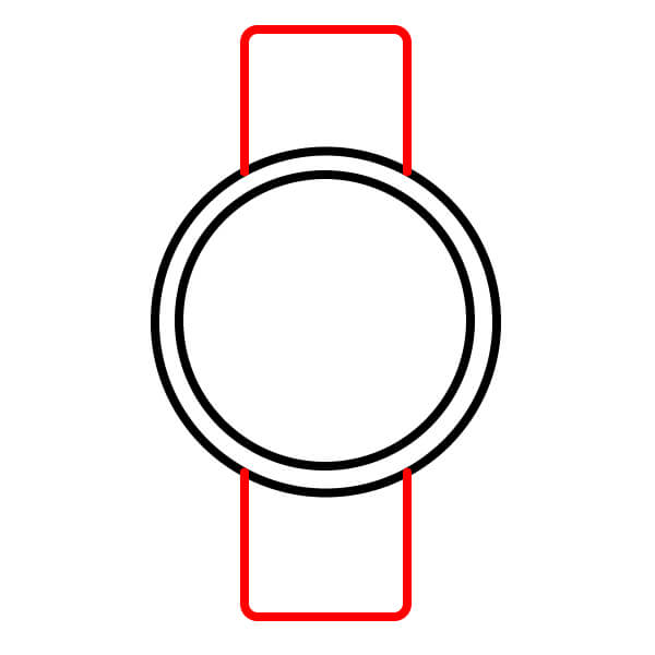 Hướng dẫn vẽ Đồng Hồ tròn cổ điển dễ dàng dành cho họa sĩ trẻ - Bước 3