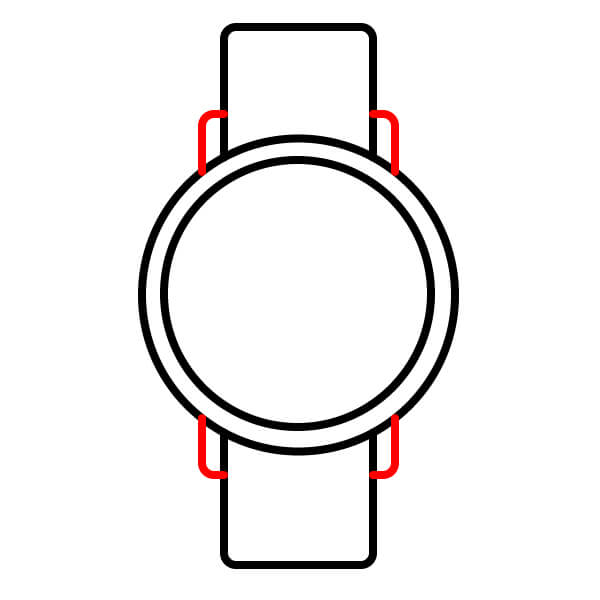 Hướng dẫn vẽ Đồng Hồ tròn cổ điển dễ dàng dành cho họa sĩ trẻ - Bước 4
