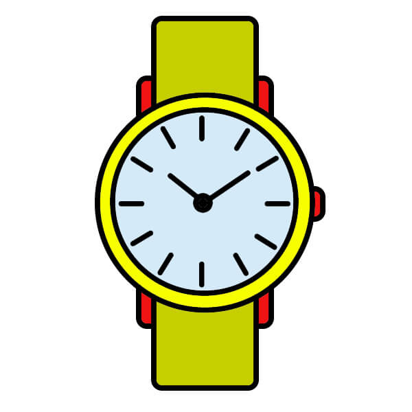 Hướng dẫn vẽ Đồng Hồ tròn cổ điển dễ dàng dành cho họa sĩ trẻ