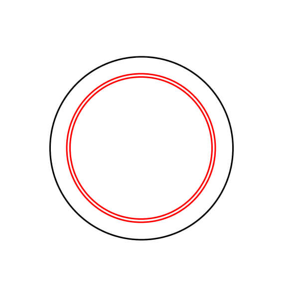 Học vẽ Đồng Hồ bấm giờ cho trẻ em - Bước 2