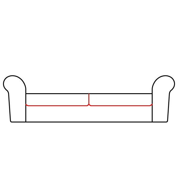Cách vẽ Ghế Sofa trong 8 bước đơn giản - Bước 3