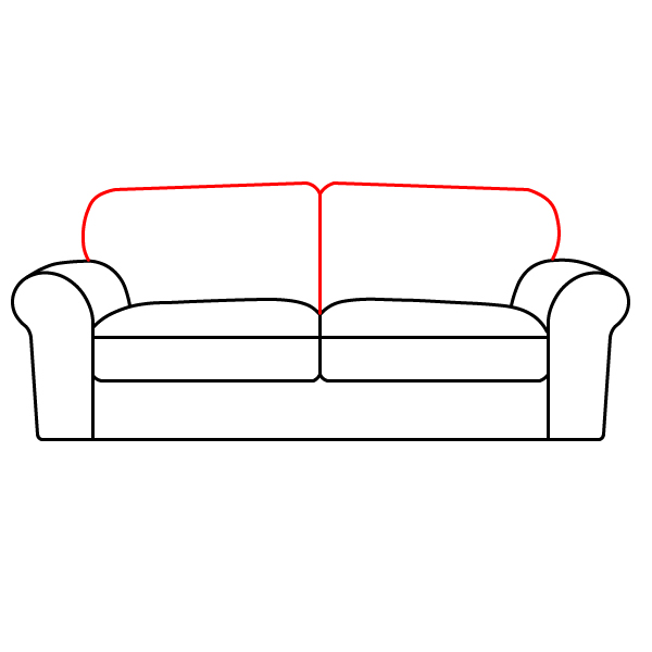 Cách vẽ Ghế Sofa trong 8 bước đơn giản - Bước 6