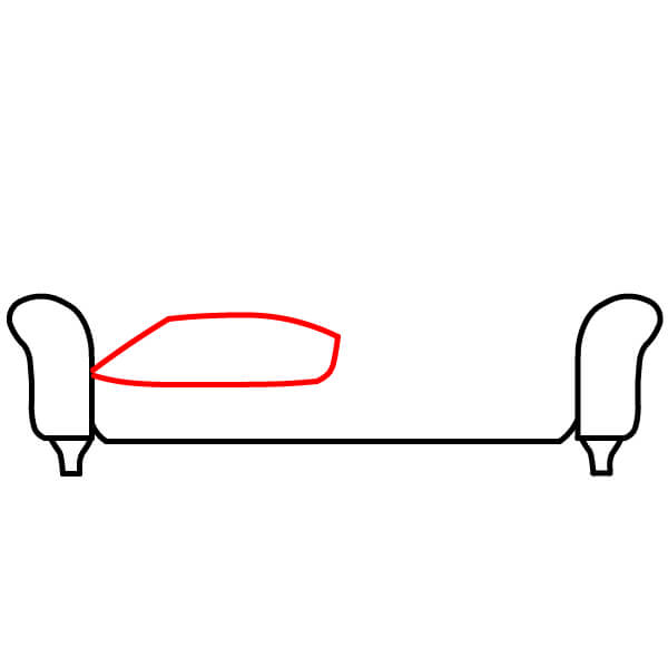 Hướng dẫn vẽ Ghế Sofa thân thiện với trẻ em - Bước 4